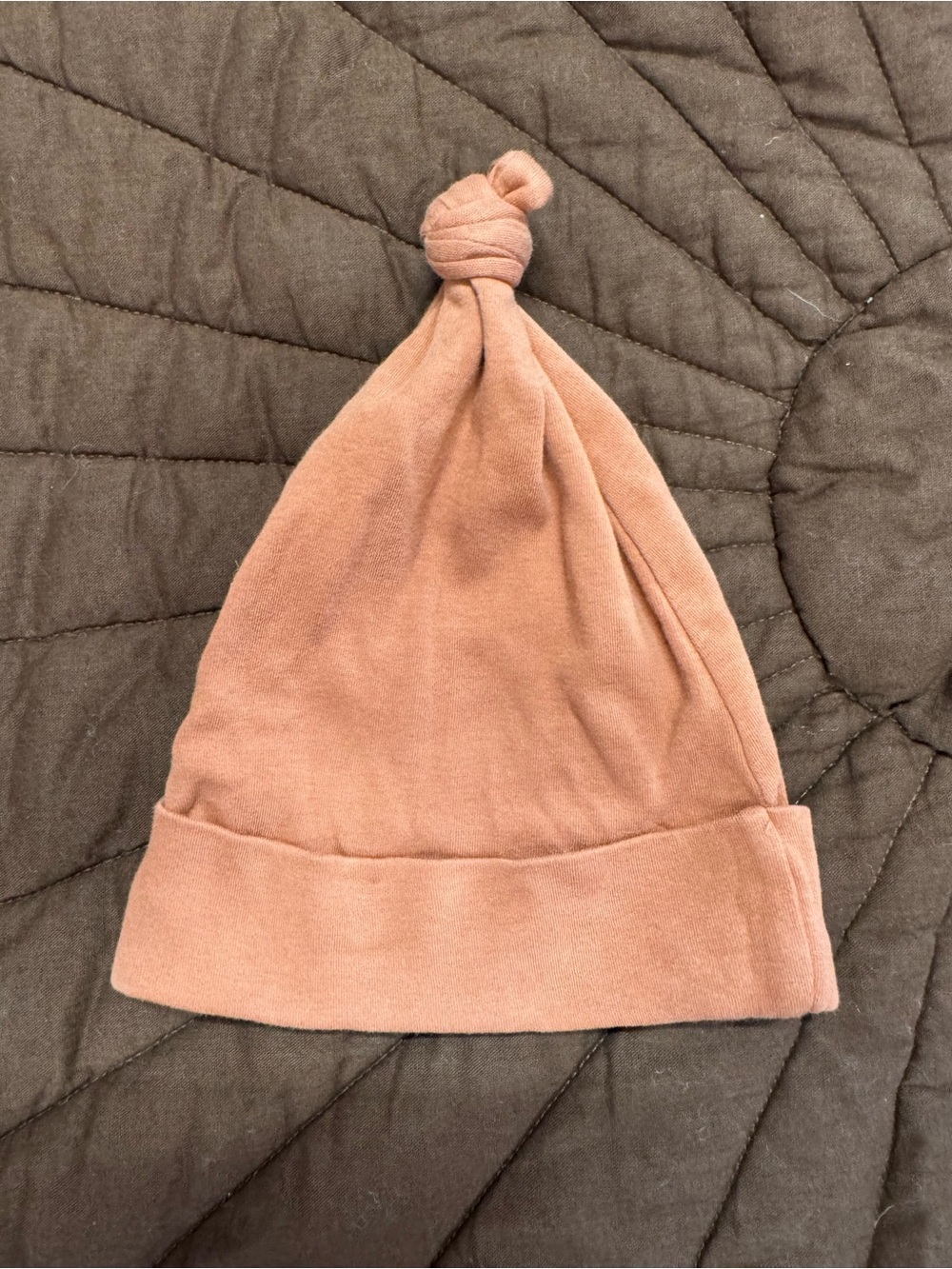 kate quinn Kids Top-Knot Beanie Hat